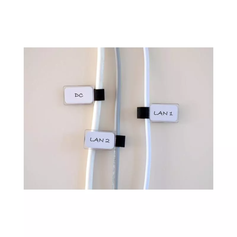 Label The Cable Mini LTC 2510 10er Set schwarz
