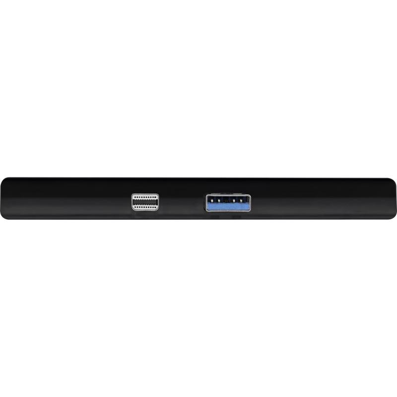 InLine® MultiHub Surface Pro 4/5/6 3-Port USB 3.2 Typ-A Buchse HDMI 4K Cardreader schwarz