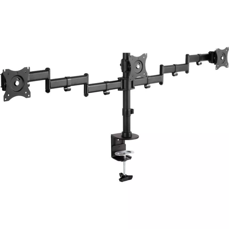InLine® Tischhalterung für 3x TFT/LCD/LED bis 68cm (27") max. 3x 8kg