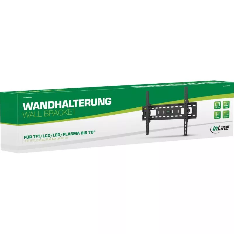 InLine® Wandhalterung TV 81-178cm (32-70") max. 75kg