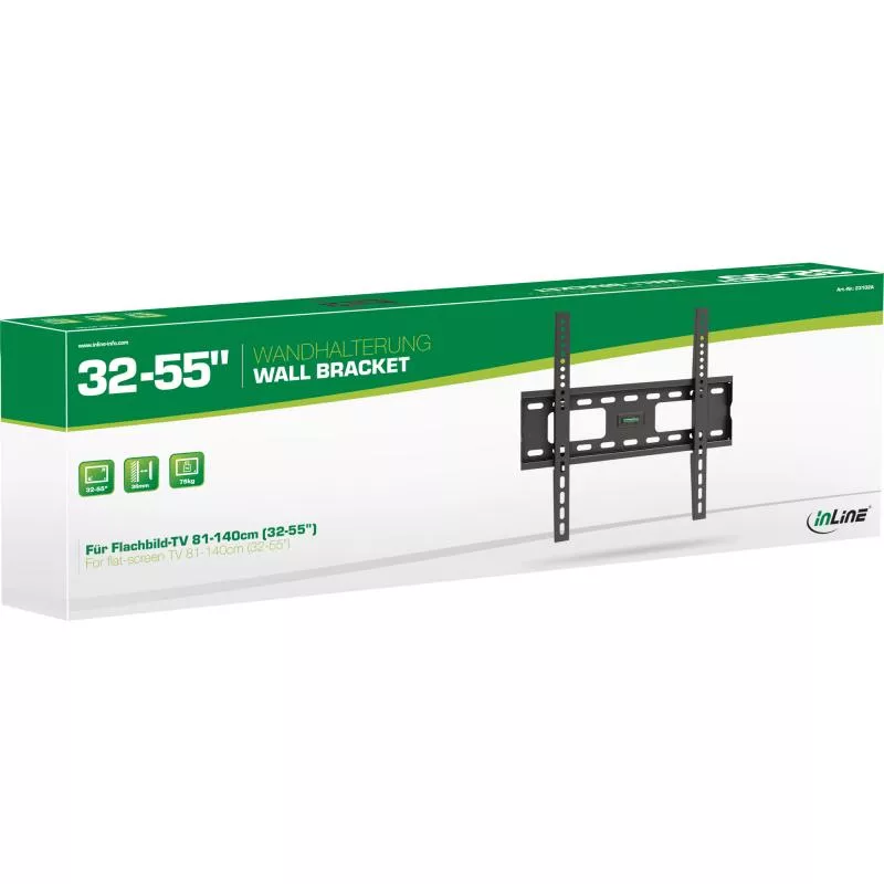 Wandhalterung für TFT/LCD/LED/Plasma – 32-55", max. 75 kg