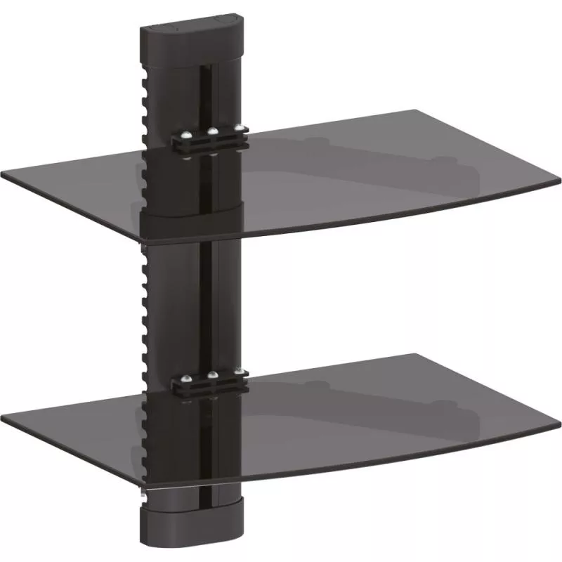 InLine® Wandhalterung für DVD Bluray Sat Receiver bis 8kg schwarz