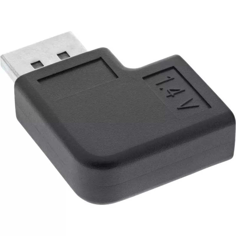 InLine® DisplayPort Adapter DisplayPort Stecker Buchse rechts gewinkelt InLine® DisplayPort Adapter DisplayPort Stecker Buchse rechts gewinkelt