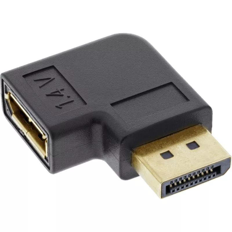 InLine® DisplayPort Adapter DisplayPort Stecker Buchse rechts gewinkelt InLine® DisplayPort Adapter DisplayPort Stecker Buchse rechts gewinkelt