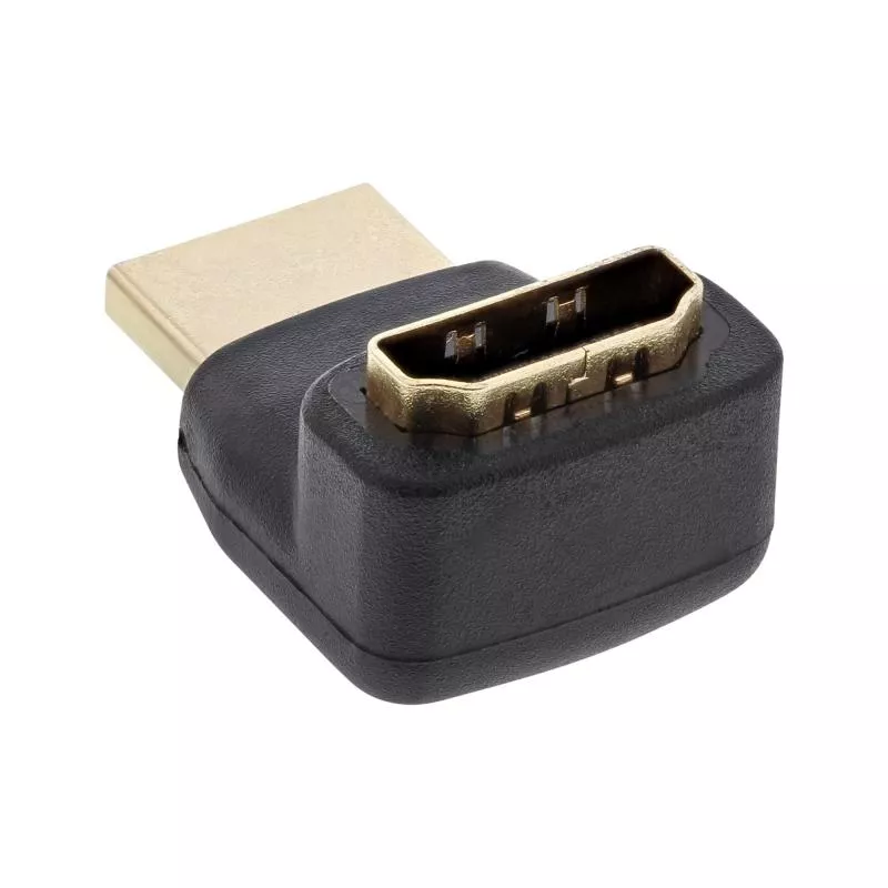 InLine® HDMI Adapter Stecker Buchse gewinkelt oben vergoldete Kontakte 4K2K InLine® HDMI Adapter Stecker Buchse gewinkelt oben vergoldete Kontakte 4K2K