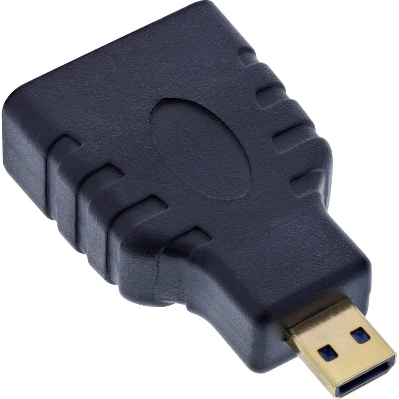 Micro HDMI auf HDMI Adapter 4K – Micro HDMI D Stecker auf HDMI A Buchse