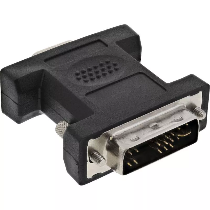 InLine® DVI-A Adapter Analog 12+5 Stecker auf 15pol HD Buchse VGA InLine® DVI-A Adapter Analog 12+5 Stecker auf 15pol HD Buchse VGA