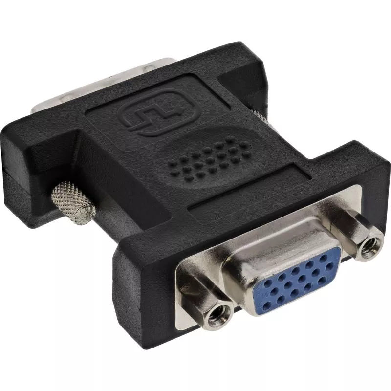 InLine® DVI-A Adapter Analog 12+5 Stecker auf 15pol HD Buchse VGA InLine® DVI-A Adapter Analog 12+5 Stecker auf 15pol HD Buchse VGA