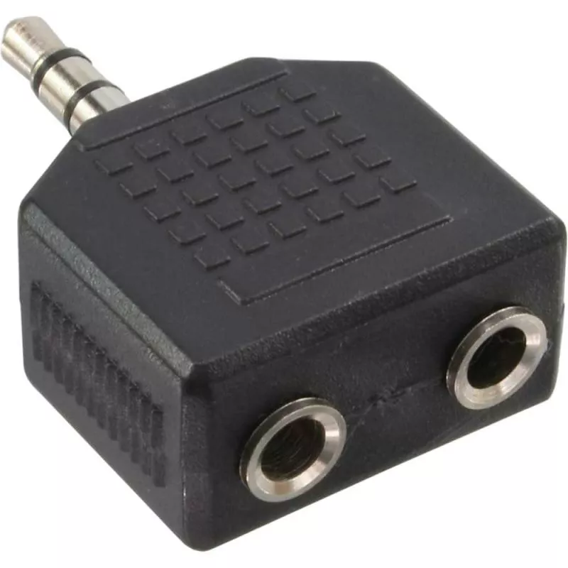 InLine® Audio Adapter 3,5mm Klinke Stecker an 2x 3,5mm Klinke Buchse Stereo InLine® Audio Adapter 3,5mm Klinke Stecker an 2x 3,5mm Klinke Buchse Stereo