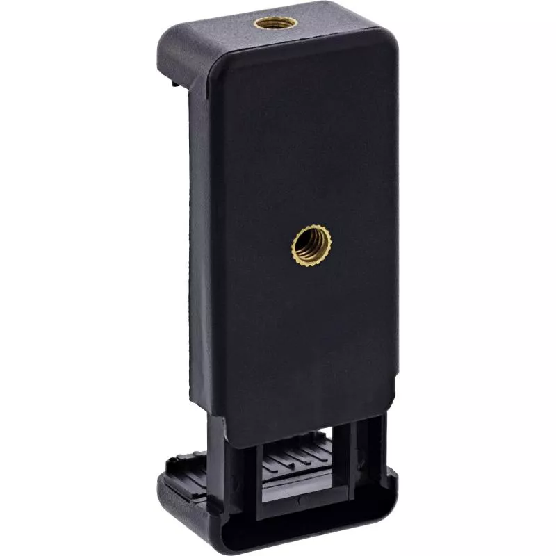 InLine® Universal Handyklemme für Selfiestick Smartphone Stativ Adapter schwarz