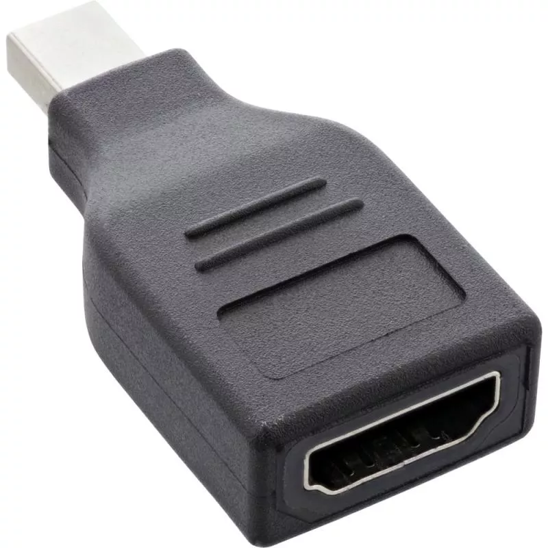 InLine® DisplayPort Konverter mini DisplayPort Stecker auf HDMI Buchse FullHD/60Hz schwarz InLine® DisplayPort Konverter mini DisplayPort Stecker auf HDMI Buchse FullHD/60Hz schwarz