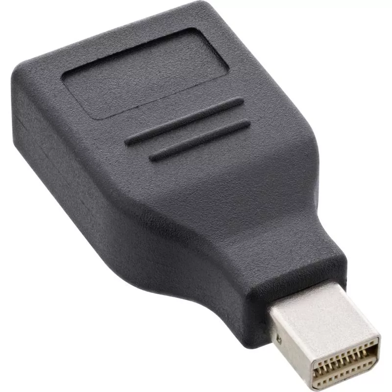 InLine® DisplayPort Adapter mini DisplayPort Stecker auf DisplayPort Buchse 4K/60Hz schwarz InLine® DisplayPort Adapter mini DisplayPort Stecker auf DisplayPort Buchse 4K/60Hz schwarz