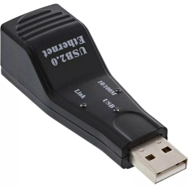 InLine® USB 2.0 Netzwerkadapter 10/100MBit