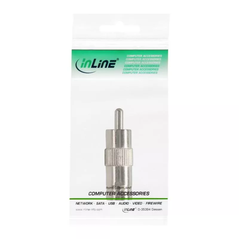 InLine® Video Adapter 1x Cinch Stecker auf BNC Buchse InLine® Video Adapter 1x Cinch Stecker auf BNC Buchse