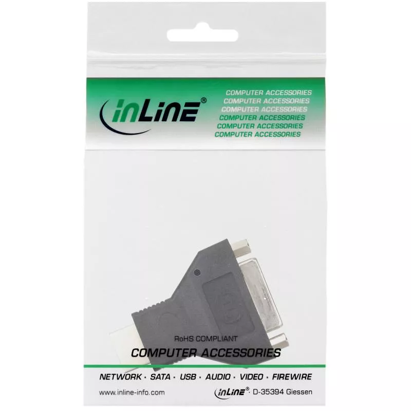 InLine® HDMI DVI Adapter HDMI Stecker auf DVI Buchse InLine® HDMI DVI Adapter HDMI Stecker auf DVI Buchse