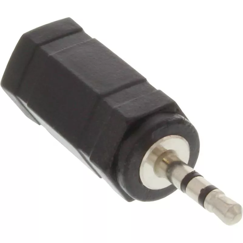 InLine® Audio Adapter 2,5mm Klinke Stecker zu 3,5mm Buchse Stereo InLine® Audio Adapter 2,5mm Klinke Stecker zu 3,5mm Buchse Stereo