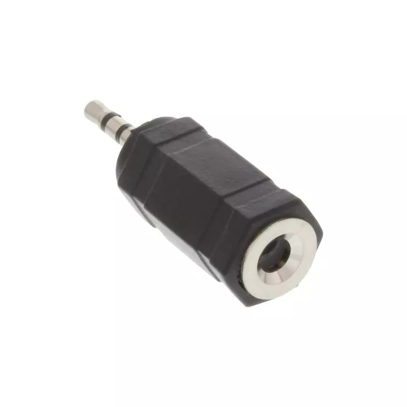 InLine® Audio Adapter 2,5mm Klinke Stecker zu 3,5mm Buchse Stereo InLine® Audio Adapter 2,5mm Klinke Stecker zu 3,5mm Buchse Stereo