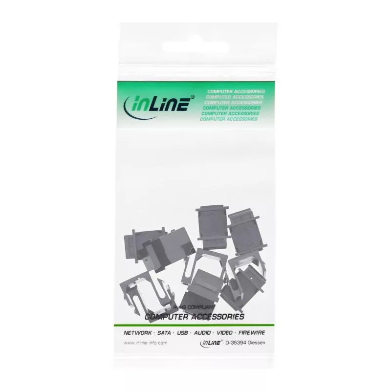 Keystone SNAP-In Blindabdeckung für Modul Steckplatz, schwarz – 10er Pack Keystone SNAP-In Blindabdeckung für Modul Steckplatz, schwarz – 10er Pack