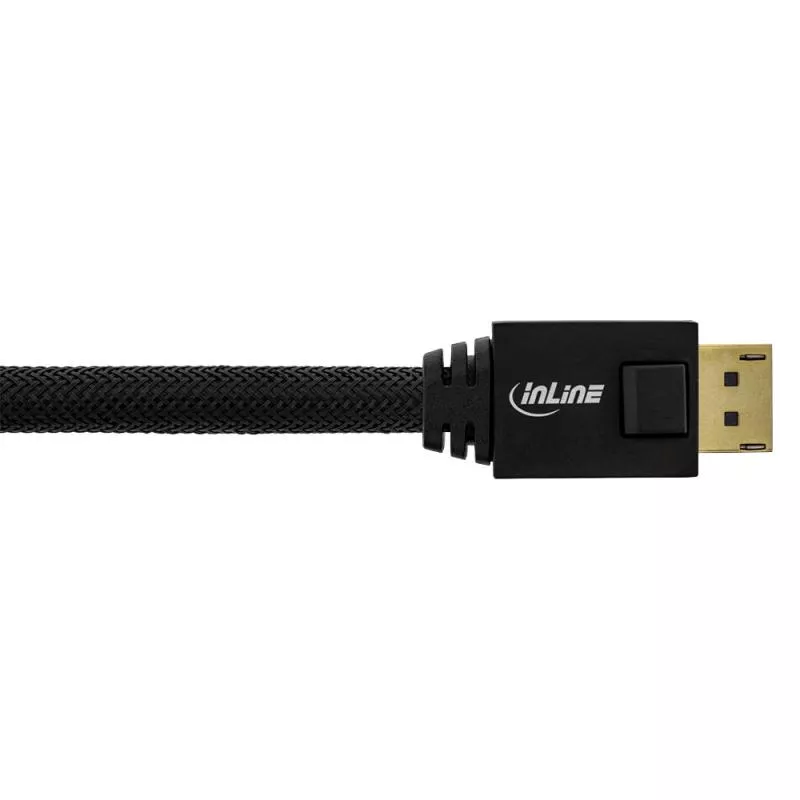 InLine® DisplayPort Aktiv Kabel 4K2K schwarz vergoldete Kontakte