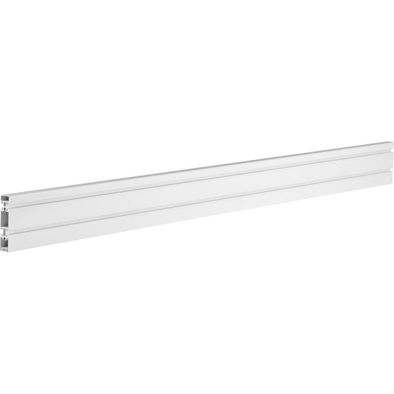 InLine® Slatwall Panel Aluminium für Wandhalterung weiß 1,2m