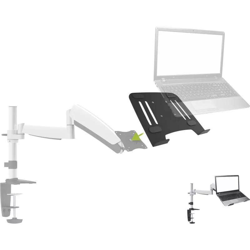 InLine® Notebook Halterung mit VESA 75 Adapter