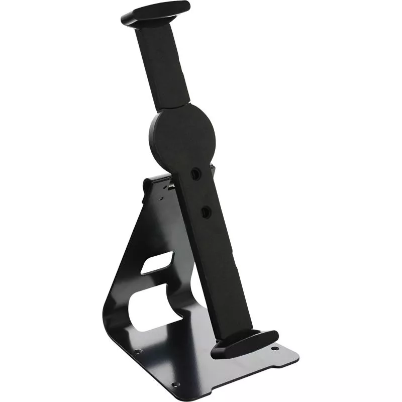 Tablet Halterung mit Sicherheitsschloss – Universelle Halterung für 10"-13" Tablets, abschließbar, schwarz Tablet Halterung mit Sicherheitsschloss – Universelle Halterung für 10"-13" Tablets, abschließbar, schwarz
