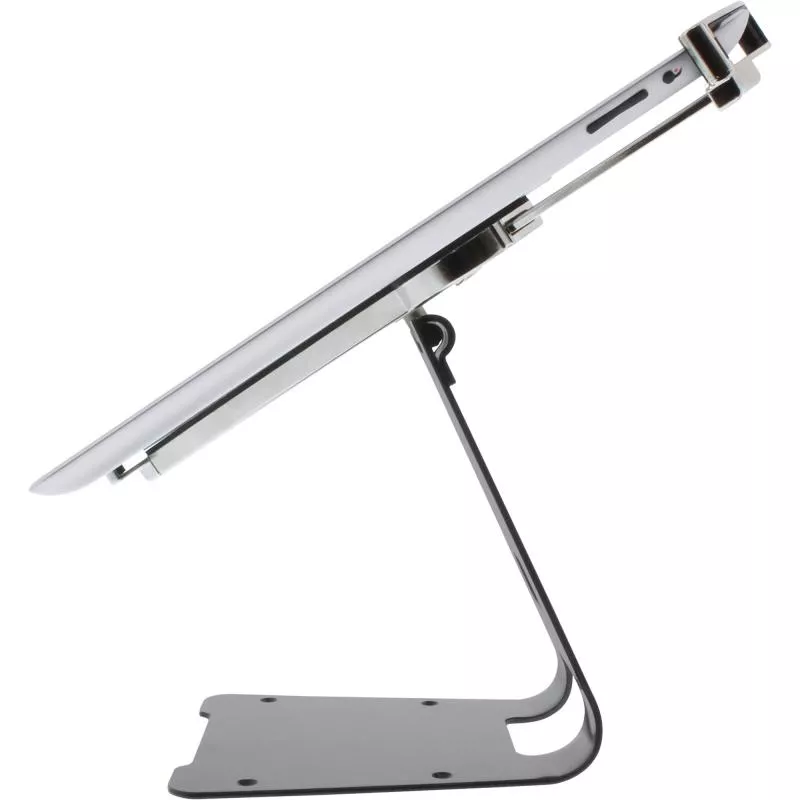 Tablet Halterung mit Sicherheitsschloss – Universelle Halterung für 10"-13" Tablets, abschließbar, schwarz Tablet Halterung mit Sicherheitsschloss – Universelle Halterung für 10"-13" Tablets, abschließbar, schwarz