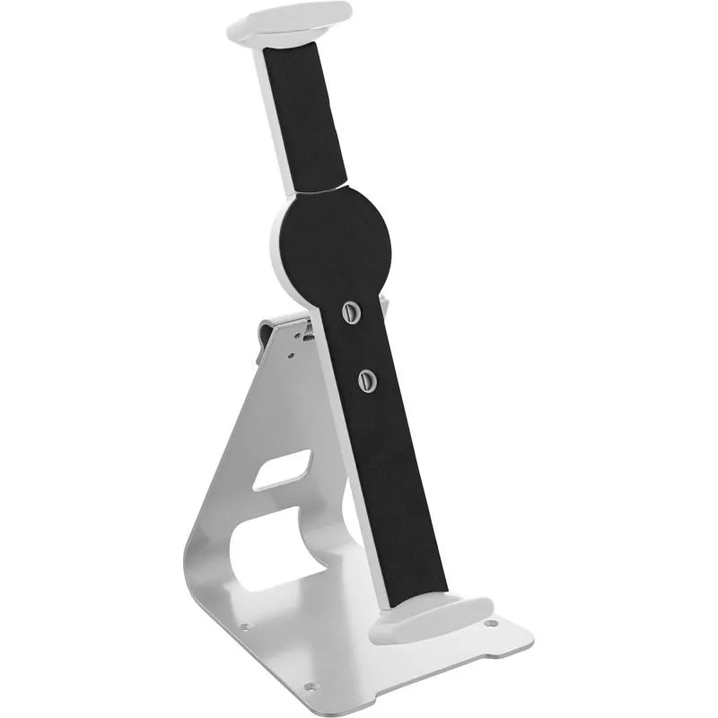 Tablet Halterung mit Sicherheitsschloss – Universelle Halterung für 10"-13" Tablets, abschließbar, weiß Tablet Halterung mit Sicherheitsschloss – Universelle Halterung für 10"-13" Tablets, abschließbar, weiß
