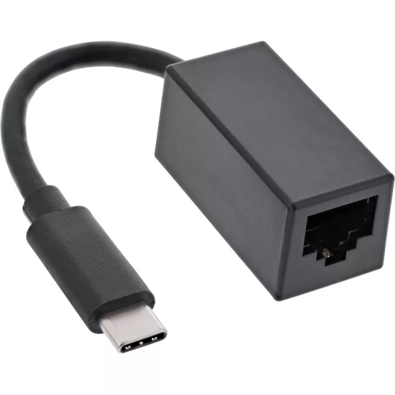 InLine® USB 3.0 Netzwerkadapter Kabel Gigabit Netzwerk USB Typ-C