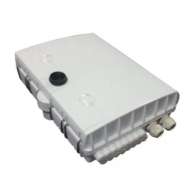 LWL Anschlussbox PBO – 12× SC-APC (erweiterbar auf 16) – IP65 – UV-beständig