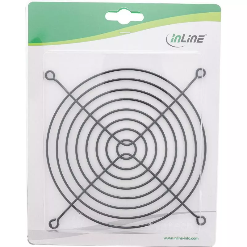 InLine® Lüftergitter Metall schwarz 140x140mm InLine® Lüftergitter Metall schwarz 140x140mm