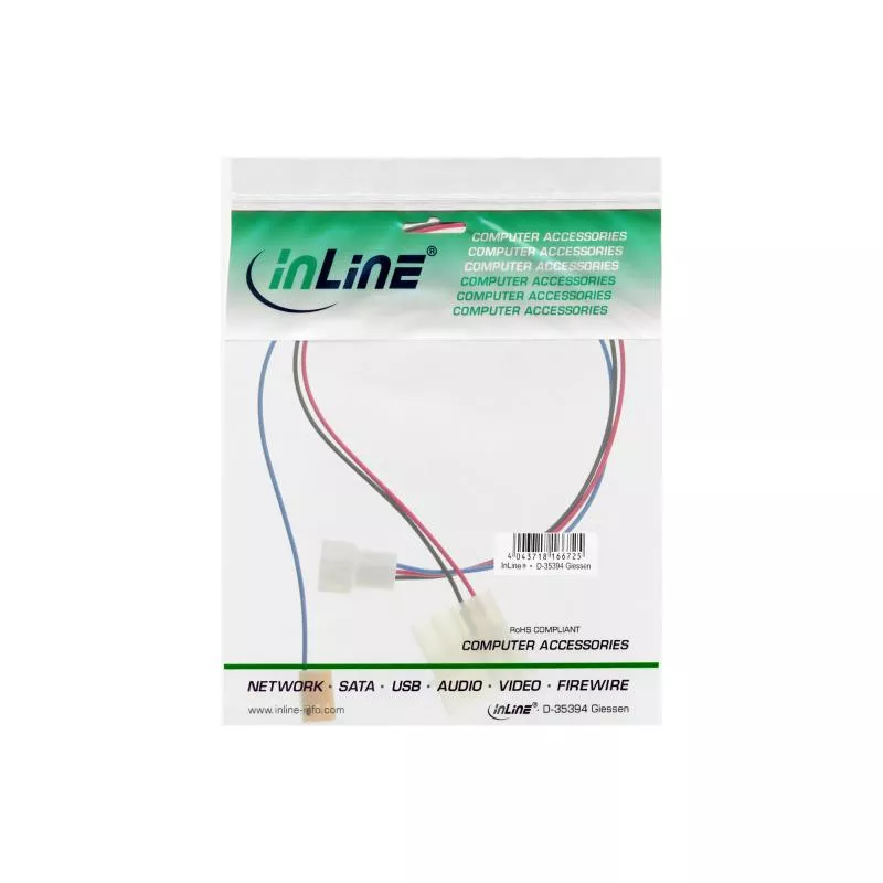 InLine® Lüfter Adapterkabel 12V zu 5V