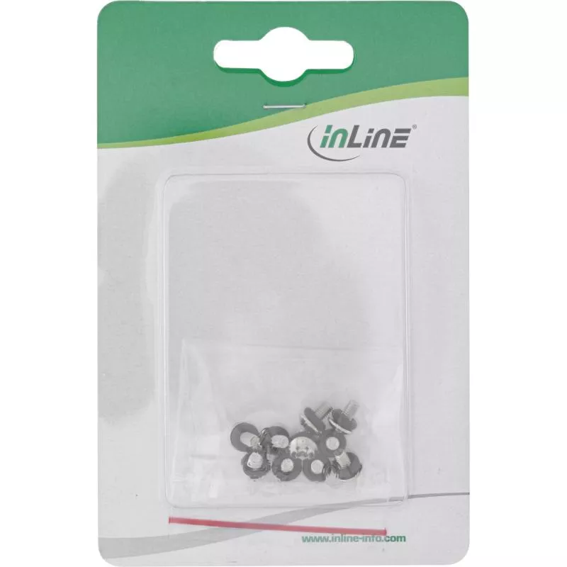 Schraubenset für Mainboard – 10-teilig, M3x5mm, mit Gummi-Unterlegscheiben