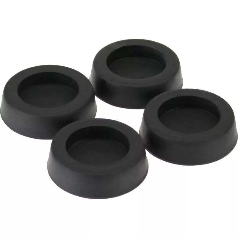 InLine® Gummi-Füße für PC Gehäuse 4er Pack schwarz
