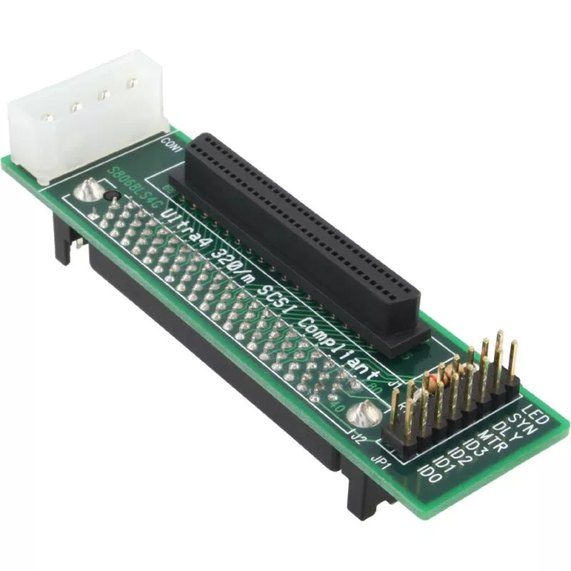 InLine® SCSI-SCA U320 Adapter 80pol Buchse auf 68pol mini Sub D Buchse InLine® SCSI-SCA U320 Adapter 80pol Buchse auf 68pol mini Sub D Buchse