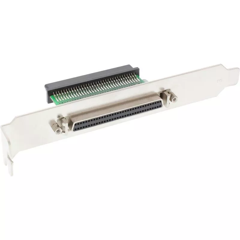 InLine® SCSI III U320 Slotblech 68pol mini Sub D Buchse/Buchse innen/außen InLine® SCSI III U320 Slotblech 68pol mini Sub D Buchse/Buchse innen/außen