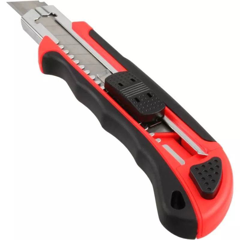InLine® Allzweck Cutter Messer 18mm Klinge mit 3 Klingen