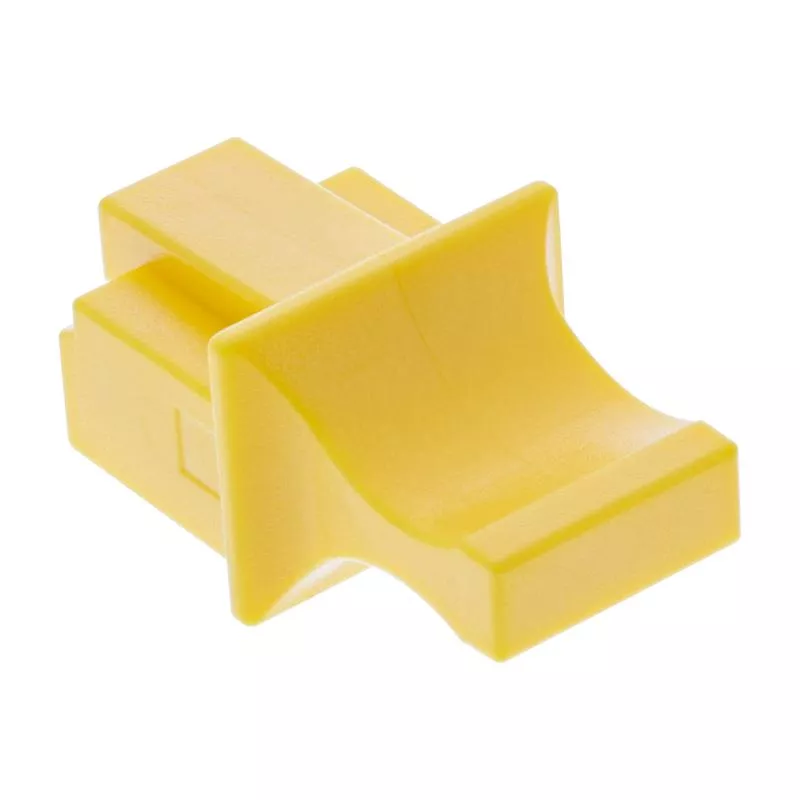 InLine® Staubschutz für RJ45 Buchse Farbe: gelb 10er Blister