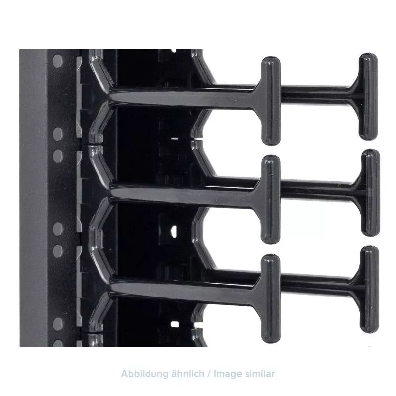 Vertikales Kabelführungspanel Triton RAB-VP-H10-X1 schwarz