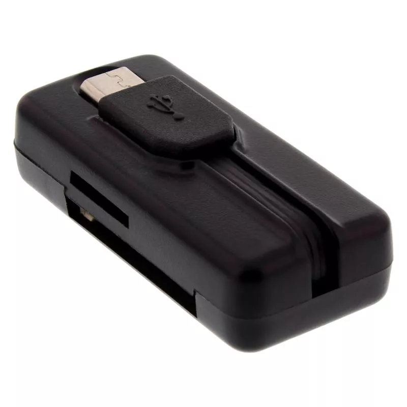 InLine® OTG Card Reader Dual Flex für SD und microSD mit USB Buchse und 2 Kartenslots InLine® OTG Card Reader Dual Flex für SD und microSD mit USB Buchse und 2 Kartenslots