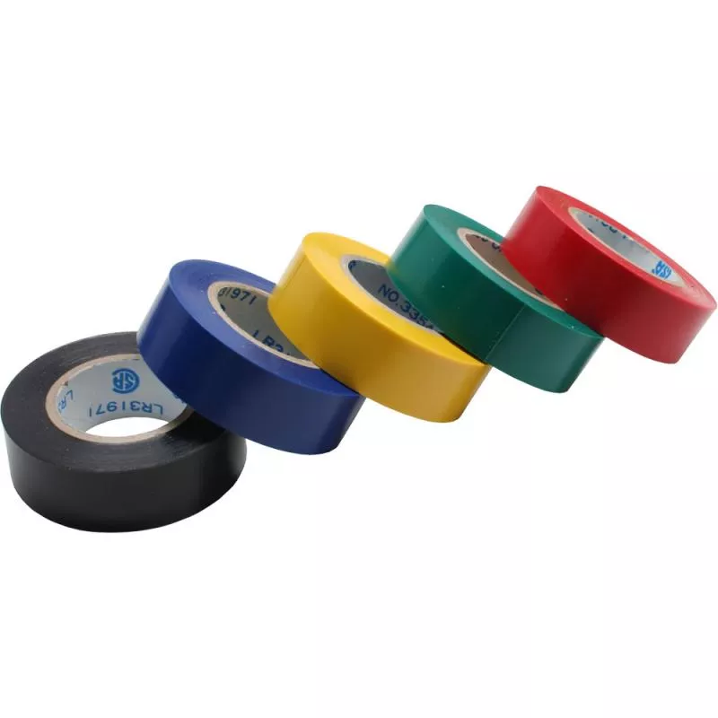 InLine® Isolierband 5er Pack div. Farben 18mm 9m