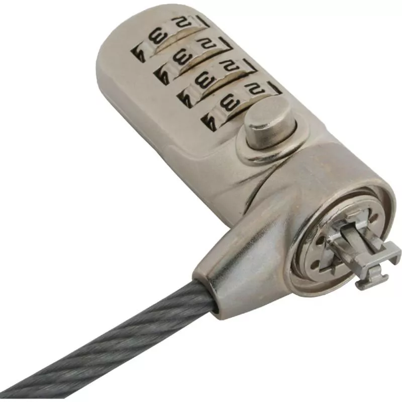 InLine® Notebook Sicherheitsschloss mit Zahlenkombination 4,4mm x 2m