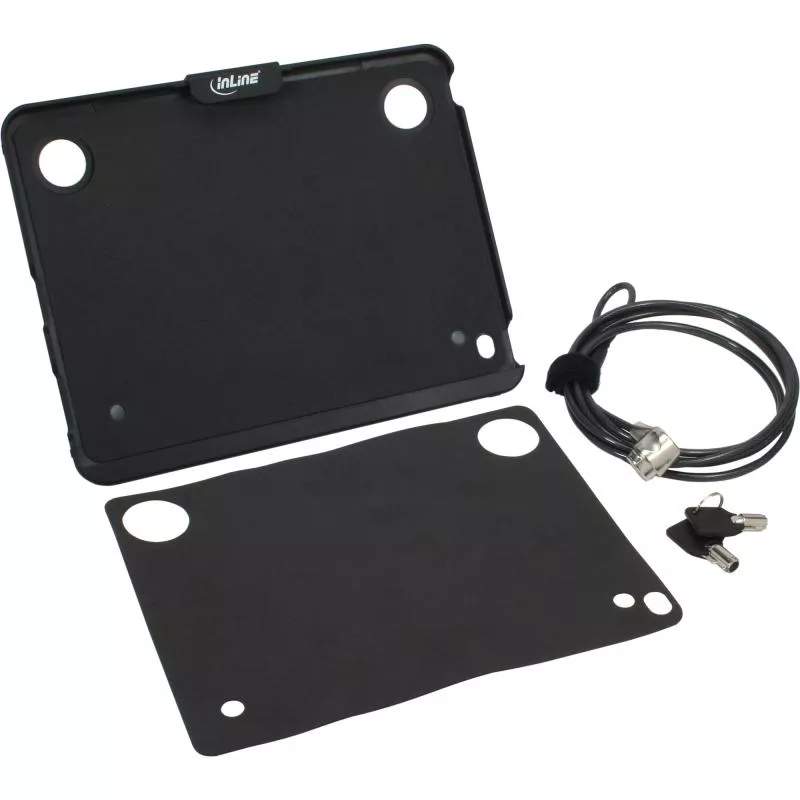 InLine® iPad Halter/Case mit Sicherheitsschloss mit Schlüssel 4,4mm x 2m InLine® iPad Halter/Case mit Sicherheitsschloss mit Schlüssel 4,4mm x 2m