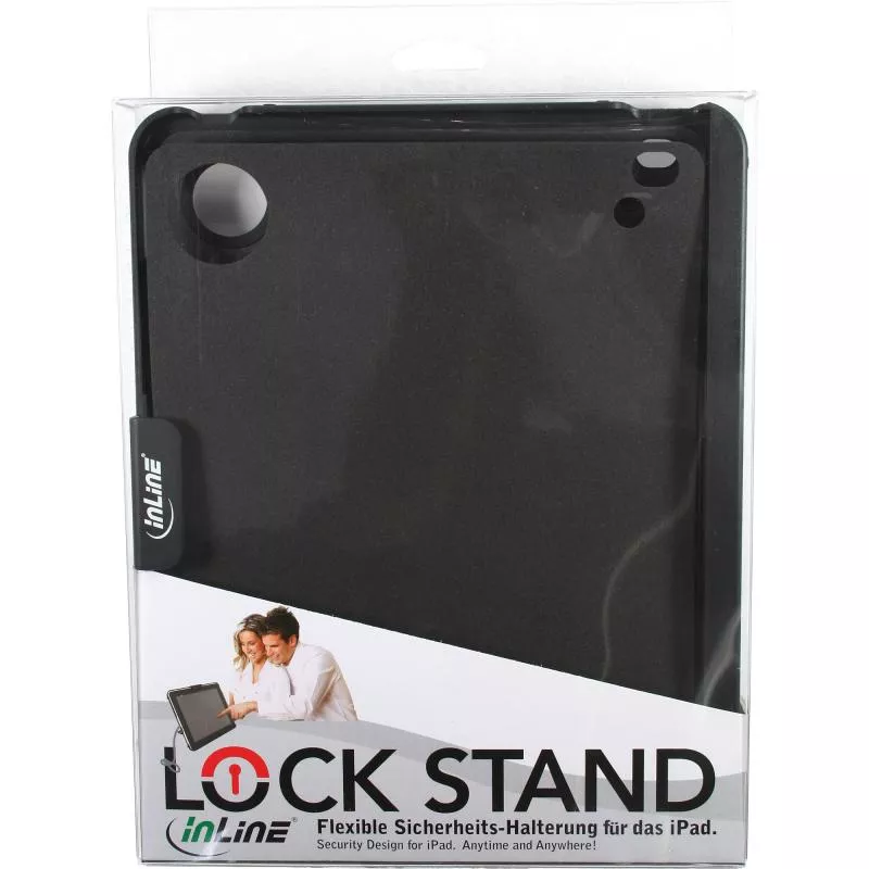 InLine® iPad Halter/Case mit Sicherheitsschloss mit Schlüssel 4,4mm x 2m InLine® iPad Halter/Case mit Sicherheitsschloss mit Schlüssel 4,4mm x 2m