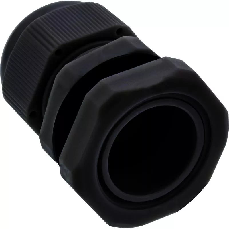 InLine® Kabeldurchführung PG 9 Nylon IP68 4-8mm schwarz 10 Stück