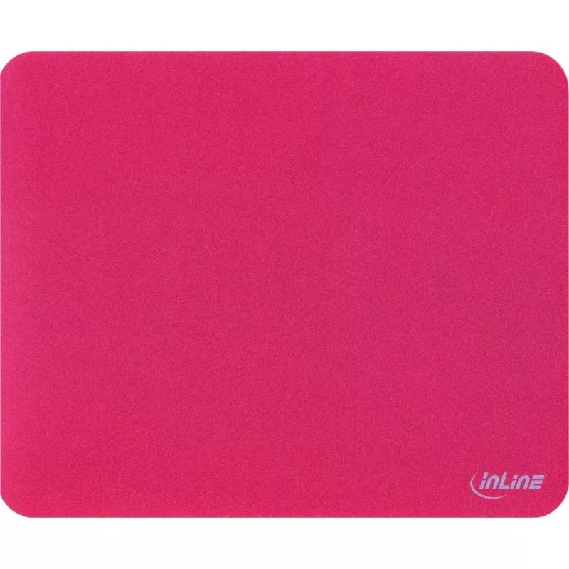 InLine® Maus-Pad Laser ultradünn rot 220x180x0,4mm