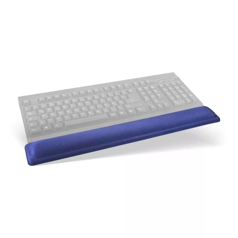 InLine® Tastatur-Pad blau Gel Handballenauflage 464x60x23mm