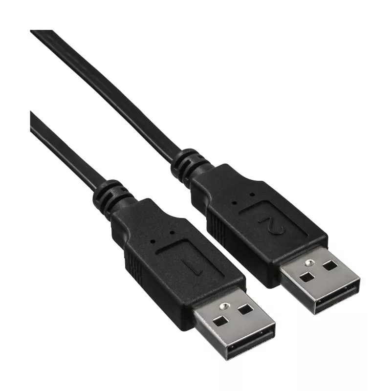 InLine® USB KM-Umschalter 2 PCs für Tastatur Maus mit Maus-Transfer zwischen den Monitoren