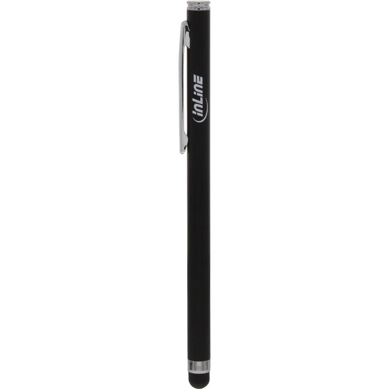 InLine® Stylus Stift für Touchscreens von Smartphone und Tablet schwarz