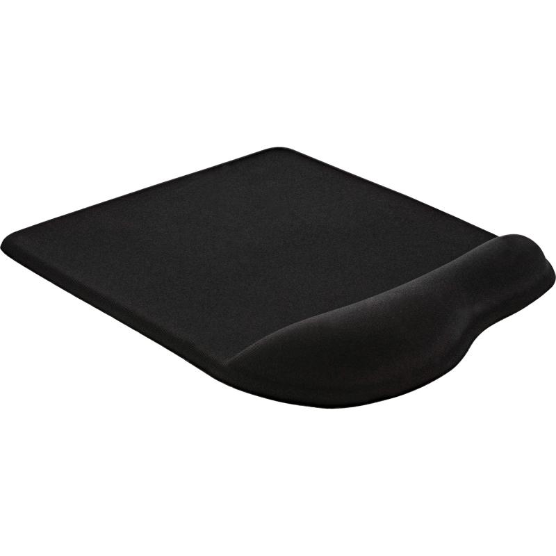 InLine® Maus-Pad schwarz mit Gel Handballenauflage 235x185x25mm